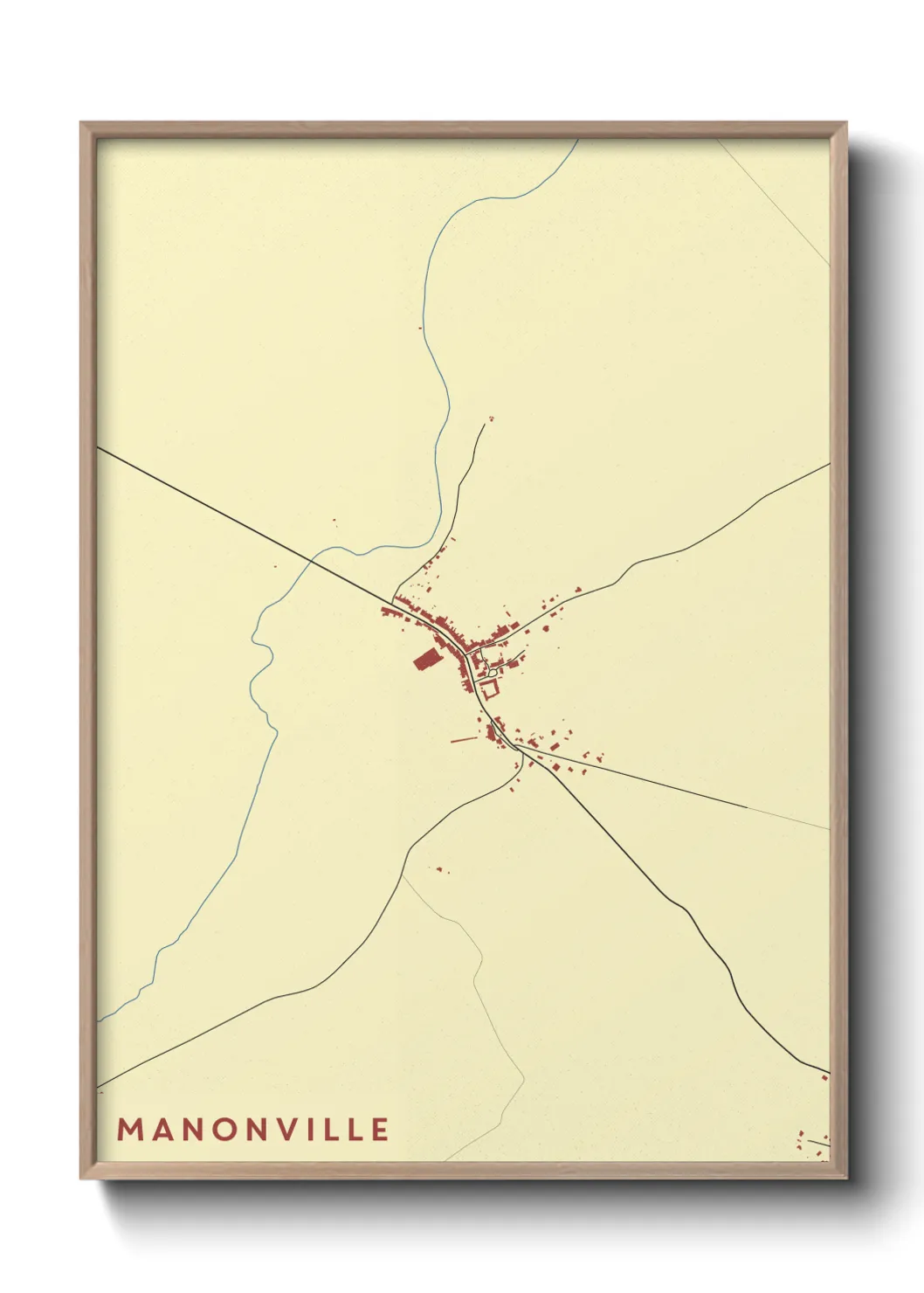 Un poster carteManonville