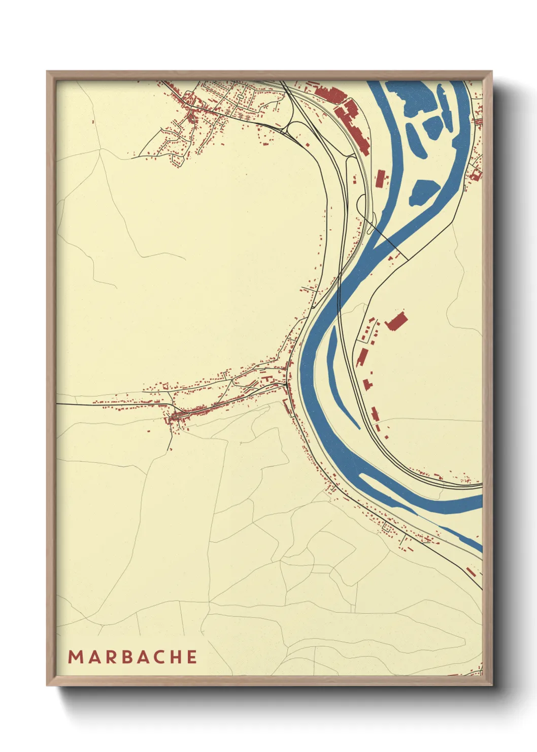 Un poster carteMarbache