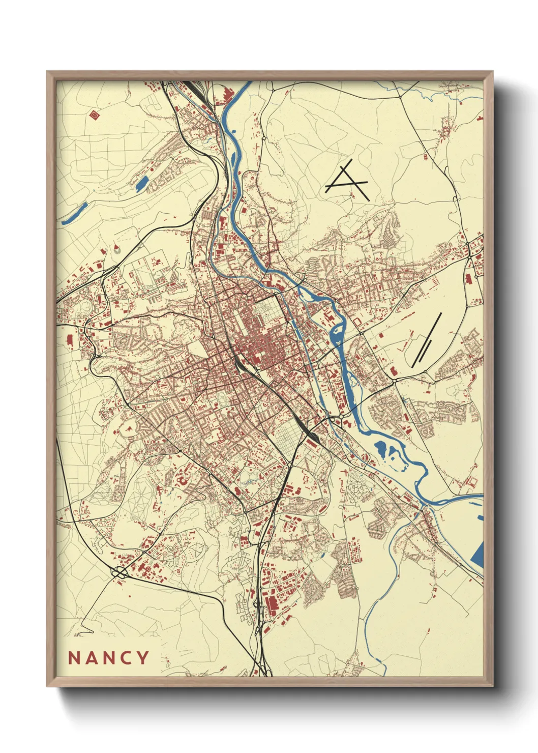 Un poster carteNancy
