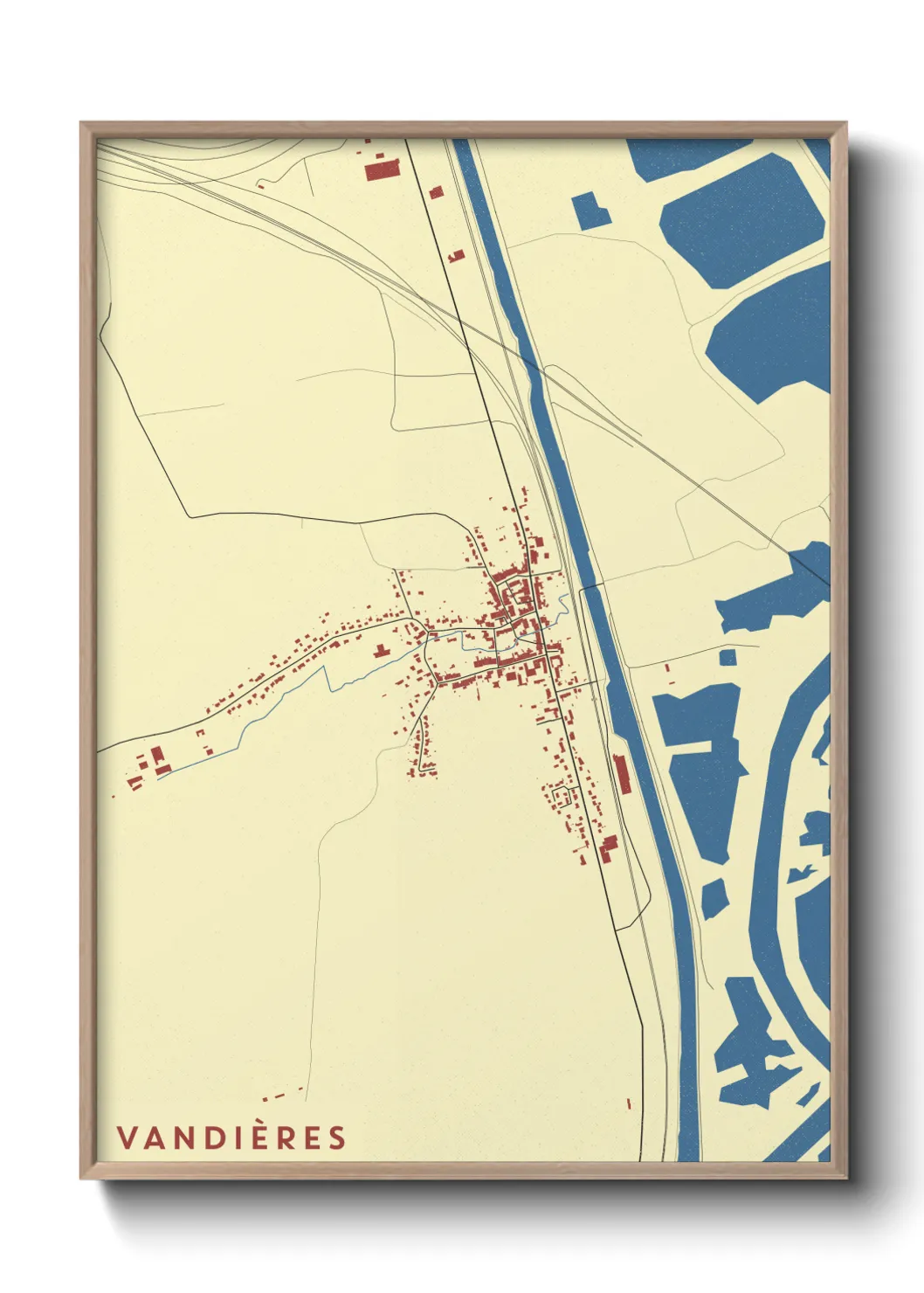 Un poster carteVandières