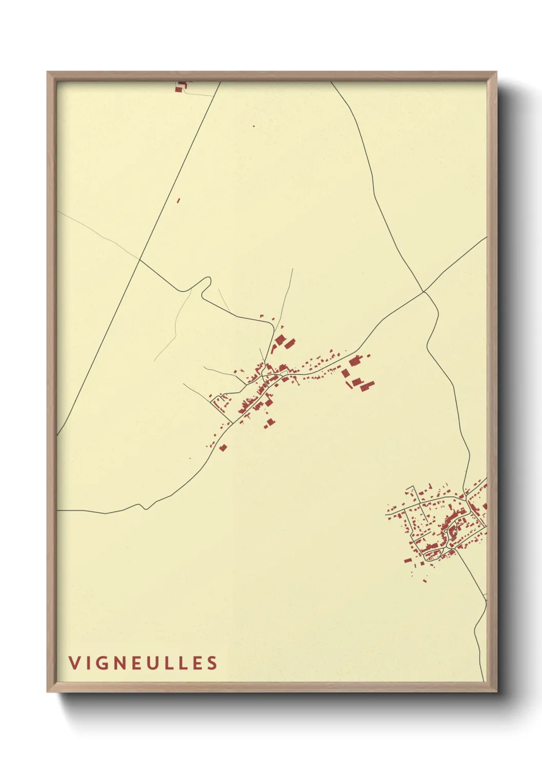 Un poster carteVigneulles