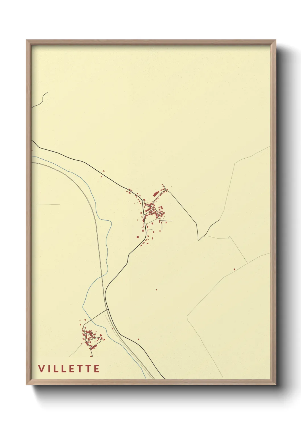 Un poster carteVillette