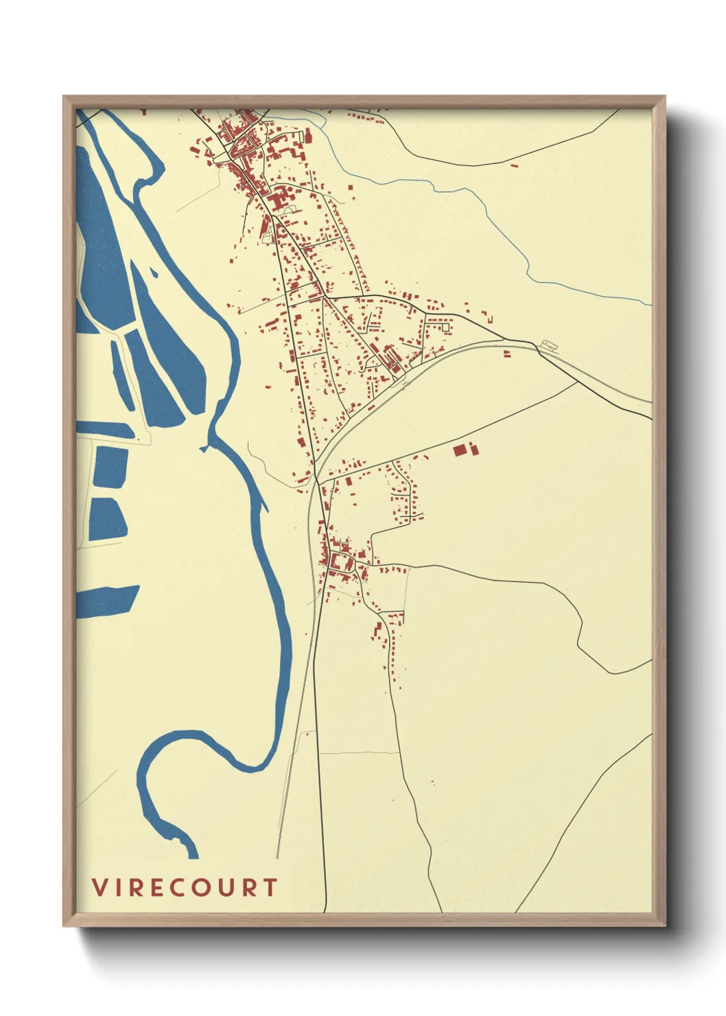 Un poster carteVirecourt