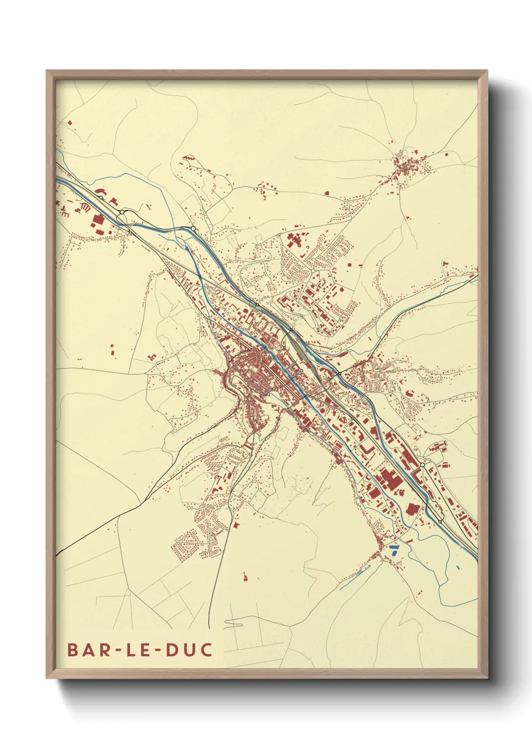 Un poster carteBar-le-Duc