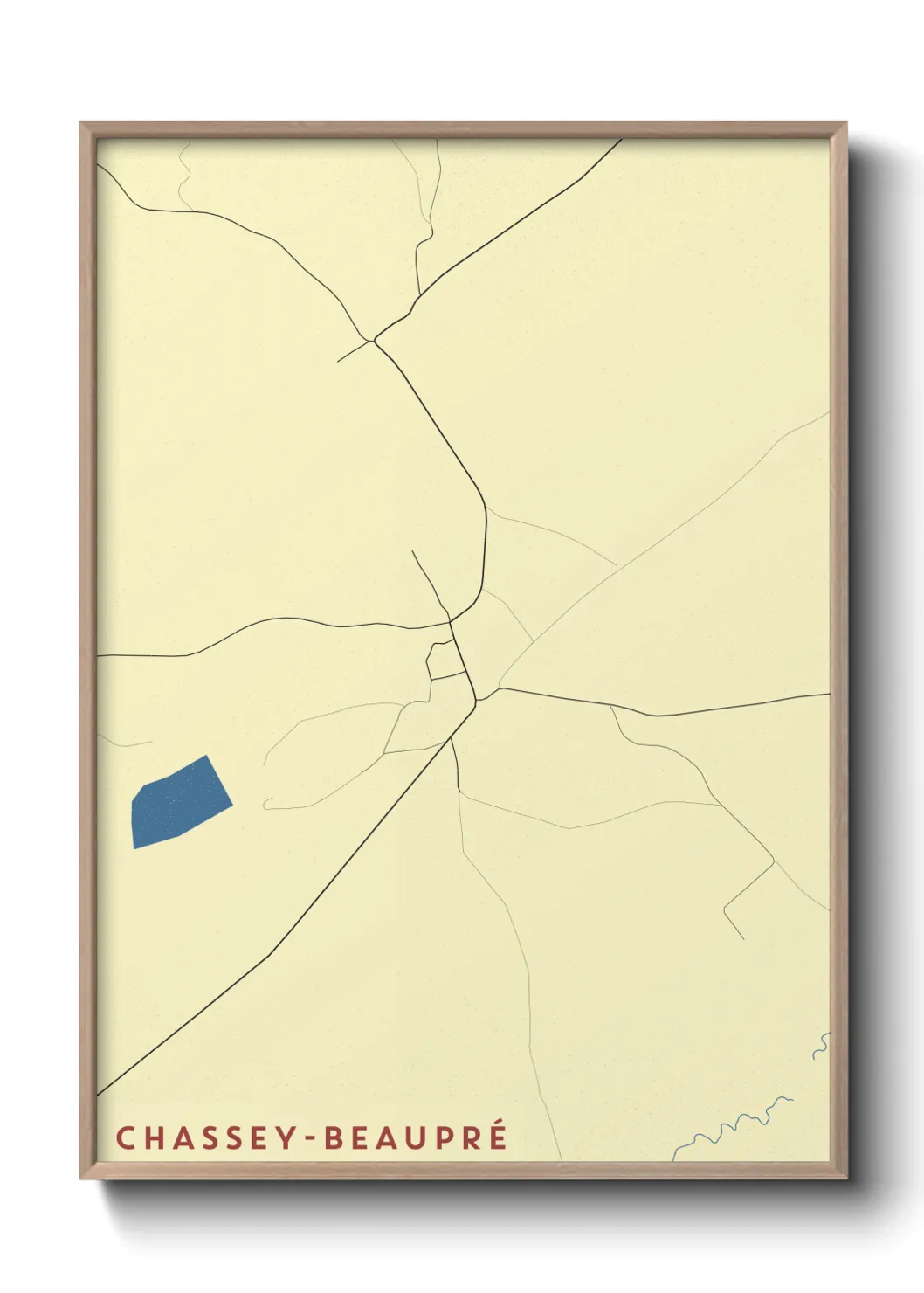 Un poster carteChassey-Beaupré