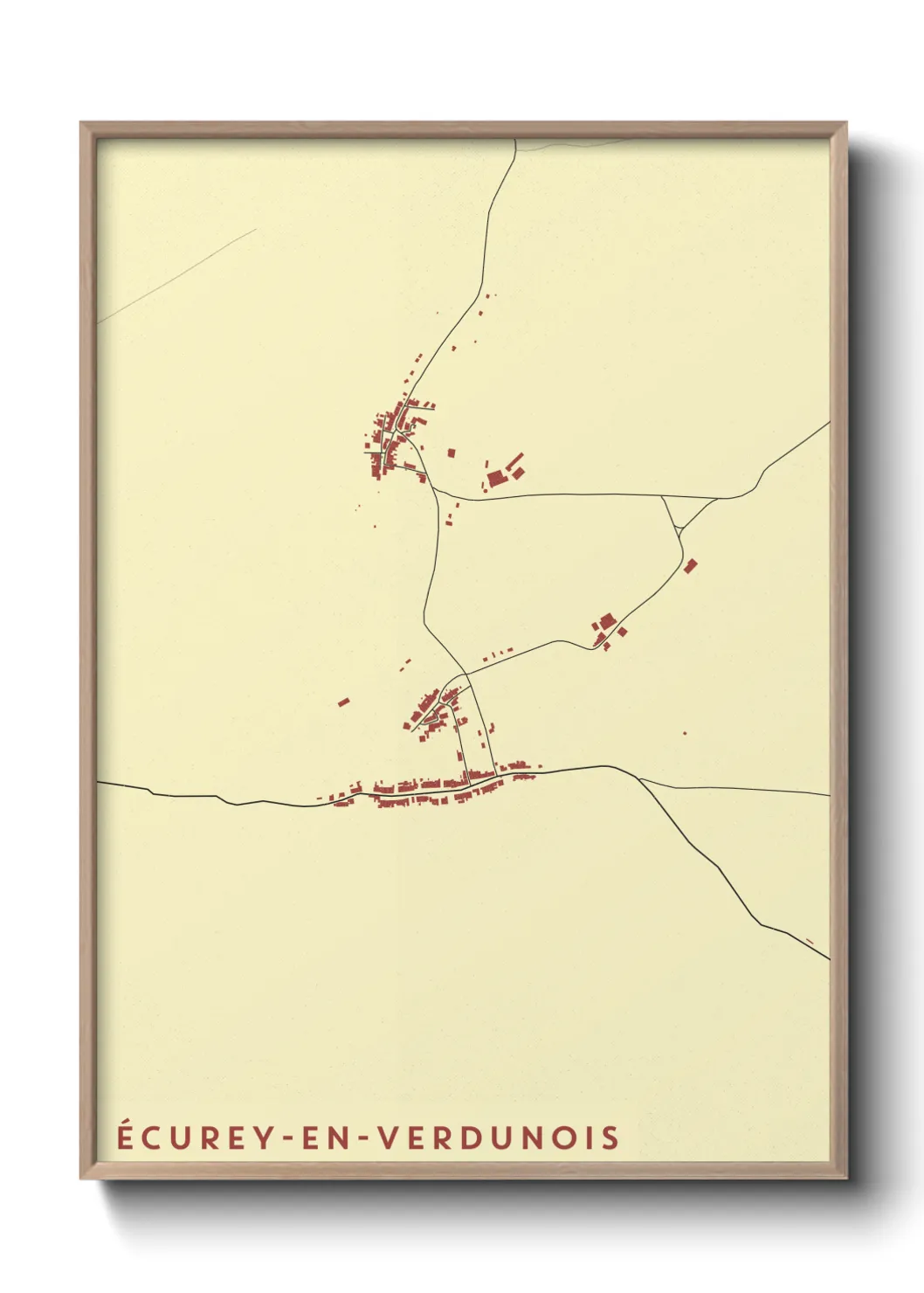 Un poster carteÉcurey-en-Verdunois