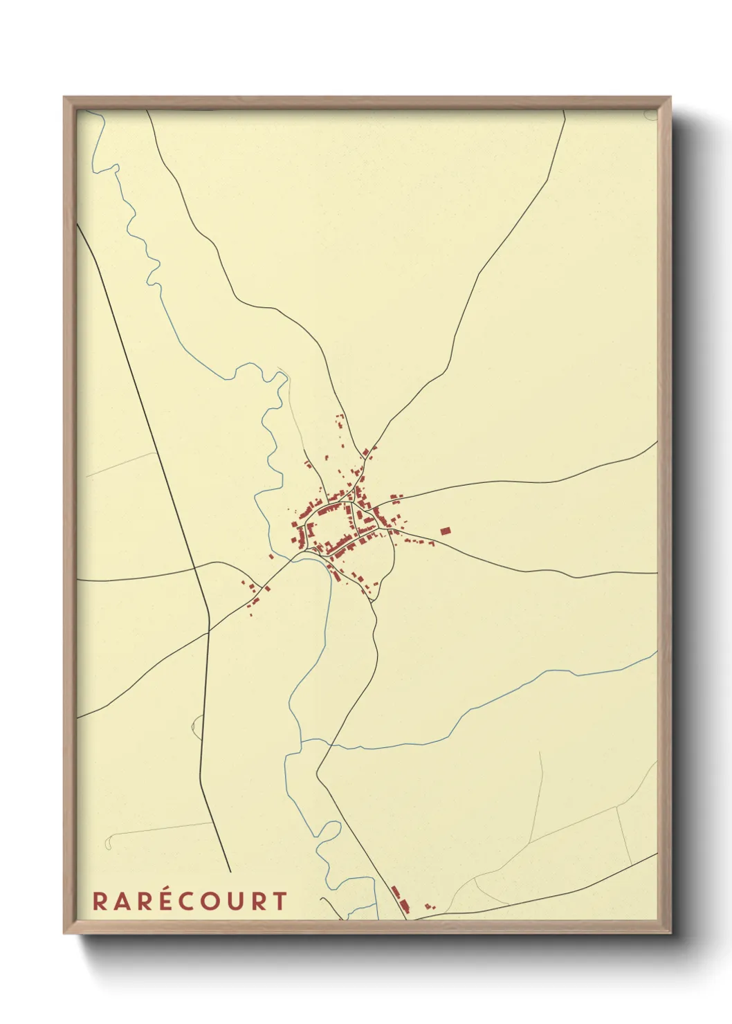 Un poster carteRarécourt