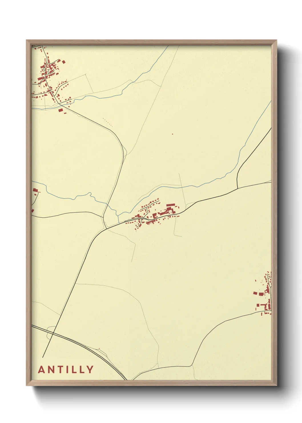 Un poster carteAntilly