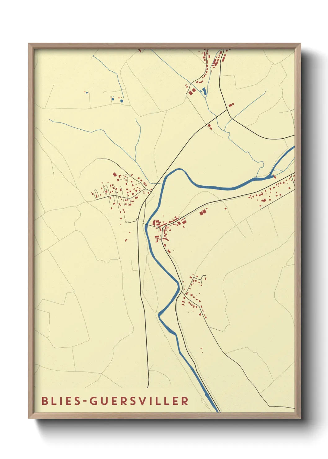 Un poster carteBlies-Guersviller