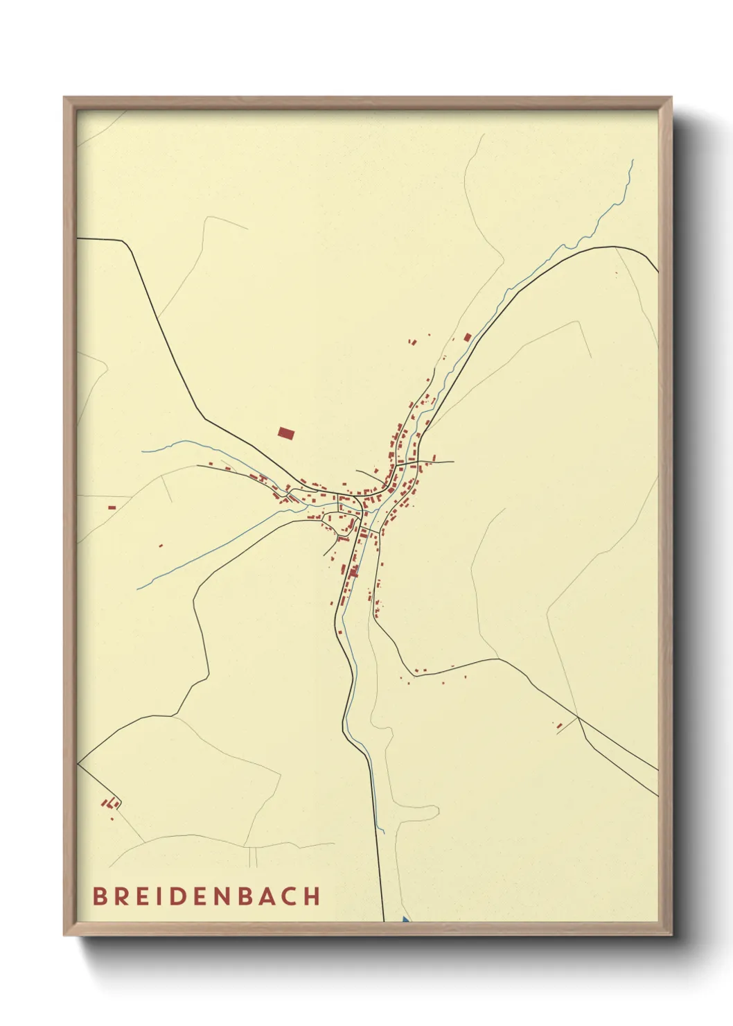 Un poster carteBreidenbach