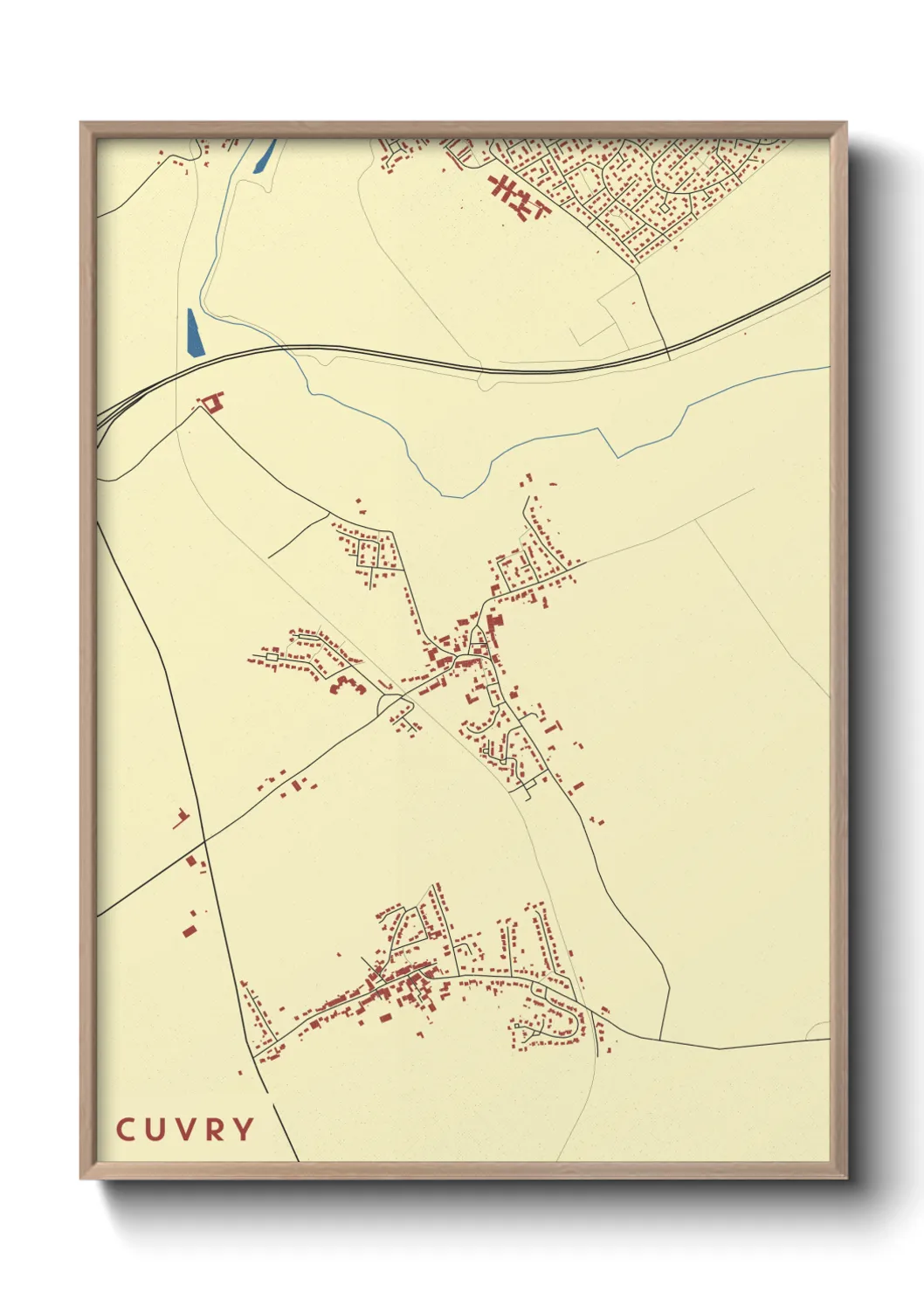 Un poster carteCuvry