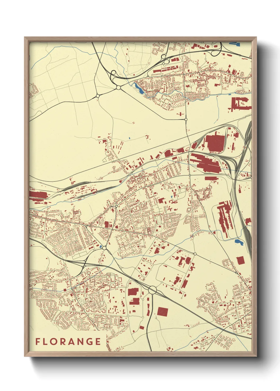 Un poster carteFlorange