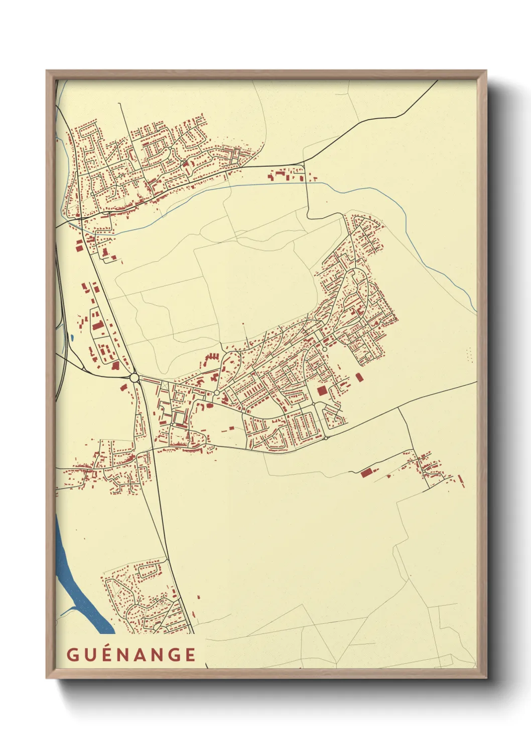 Un poster carteGuénange