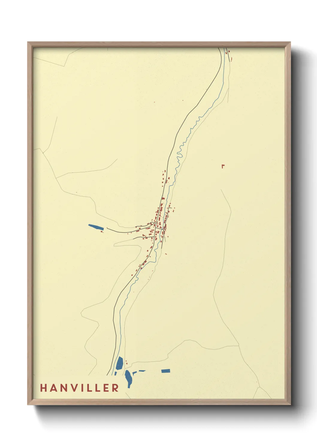 Un poster carteHanviller