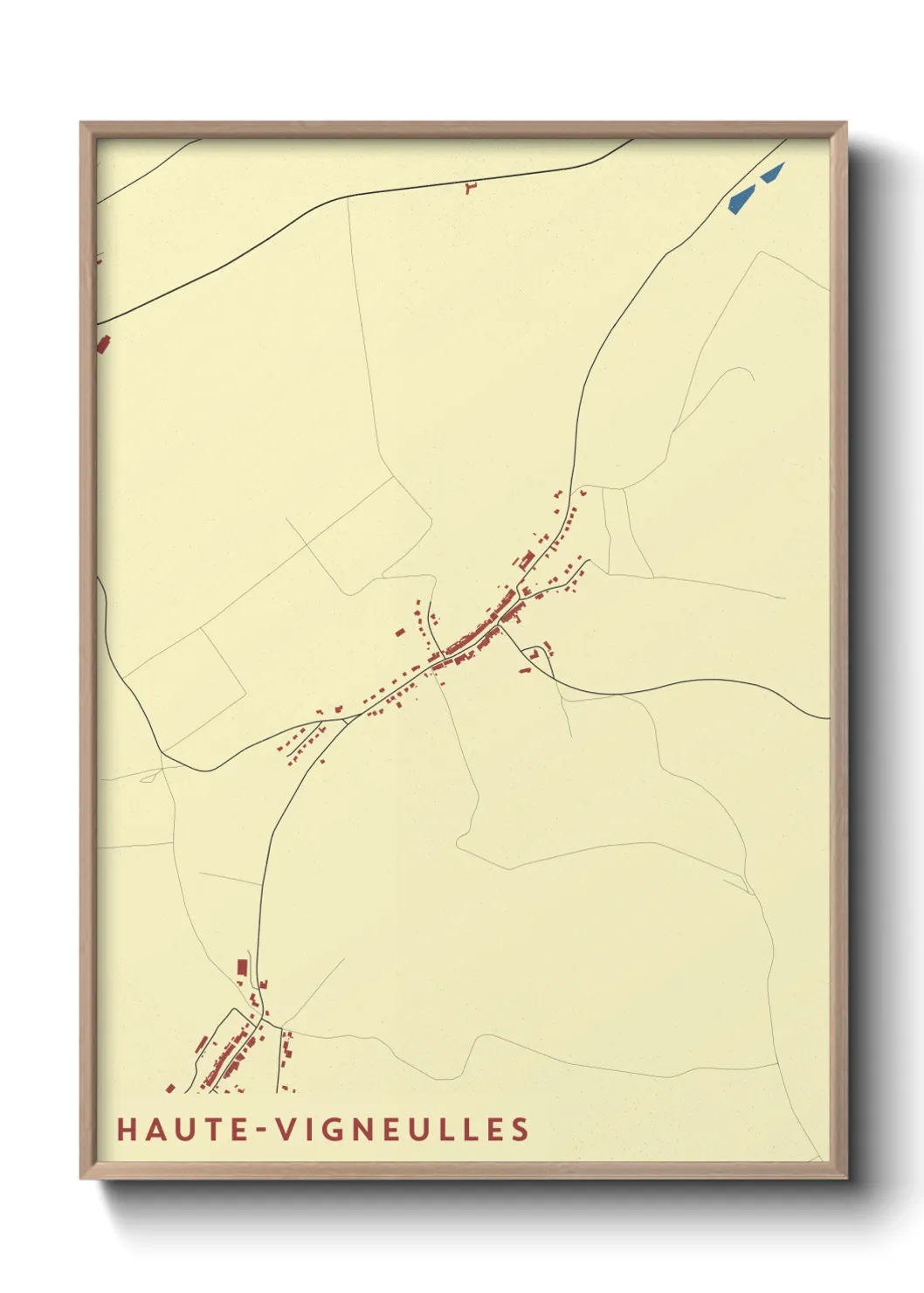 Un poster carteHaute-Vigneulles