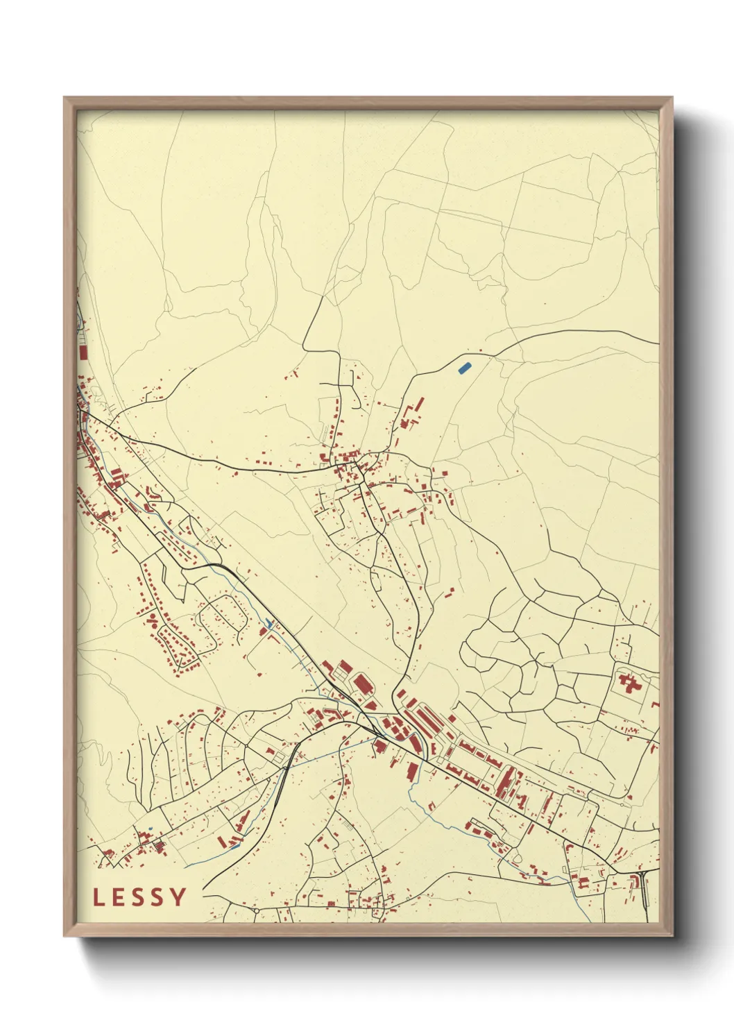 Un poster carteLessy