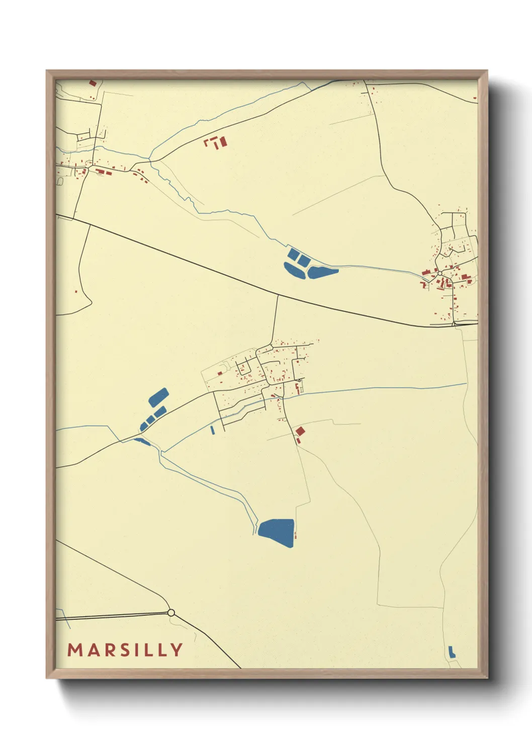 Un poster carteMarsilly