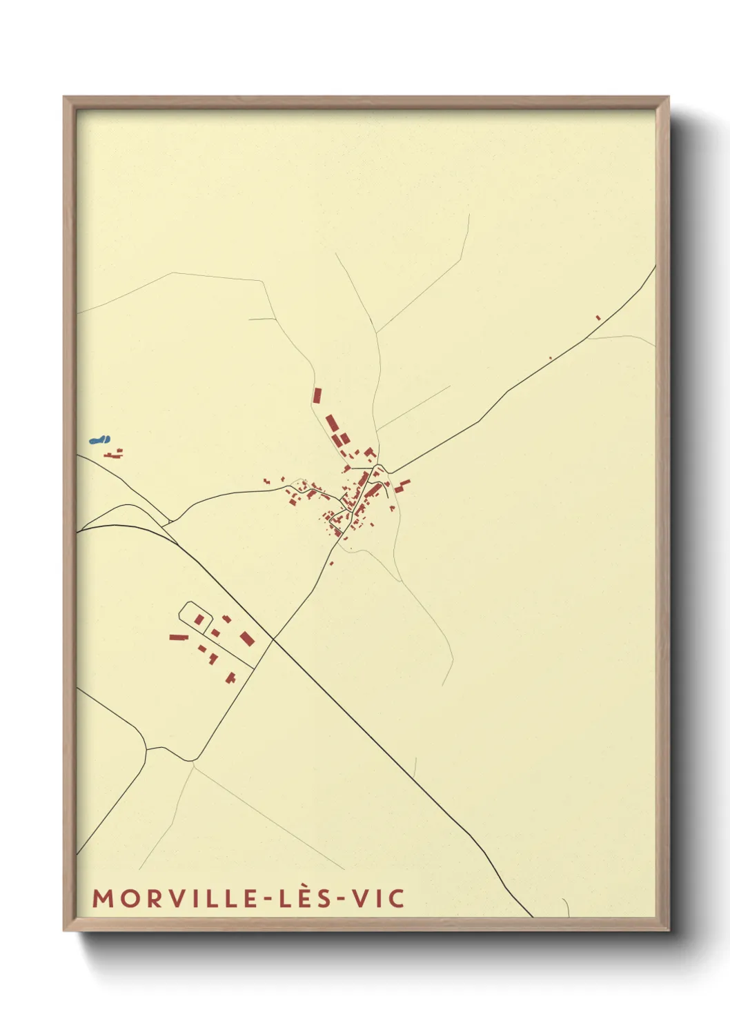 Un poster carteMorville-lès-Vic