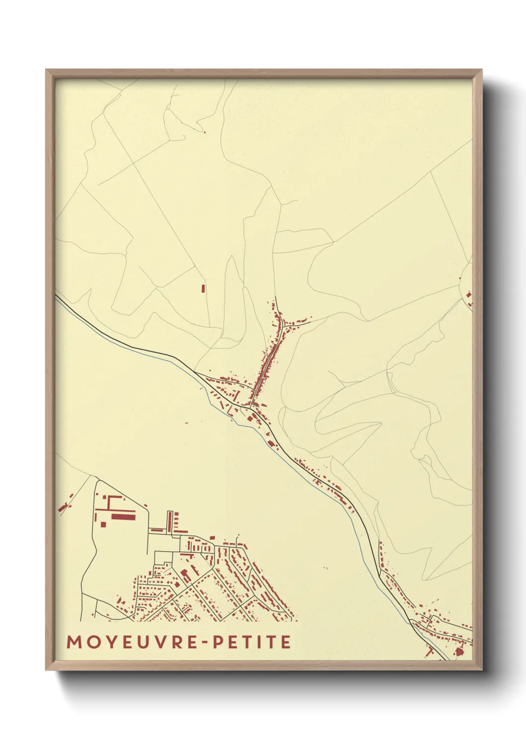 Un poster carteMoyeuvre-Petite