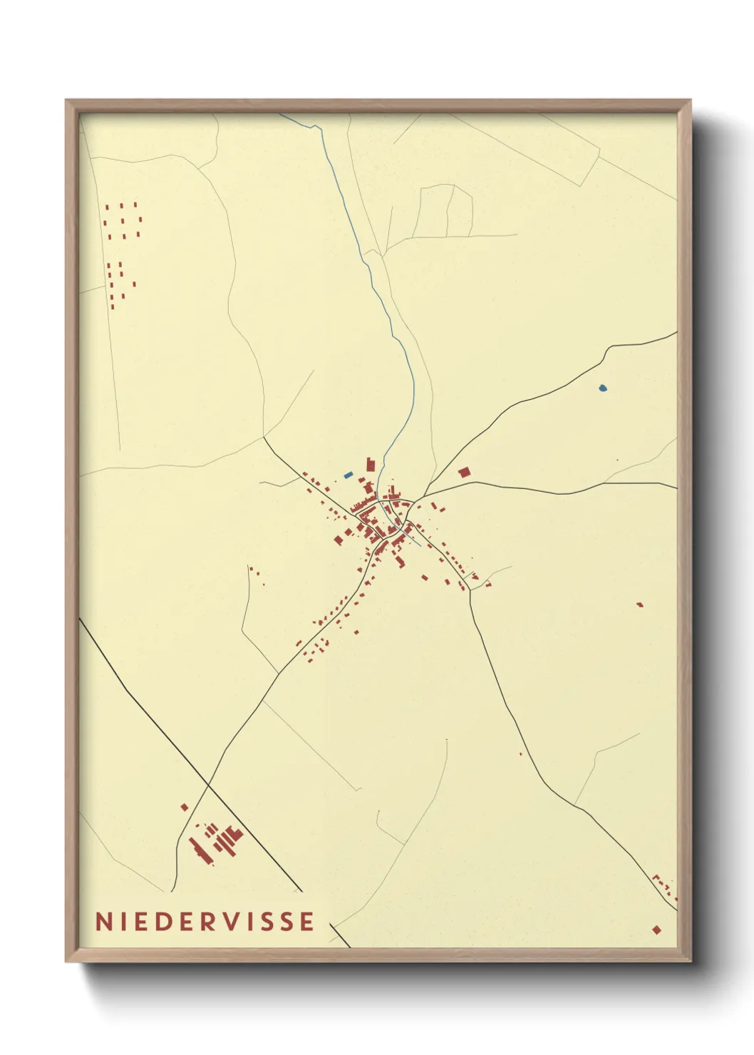 Un poster carteNiedervisse