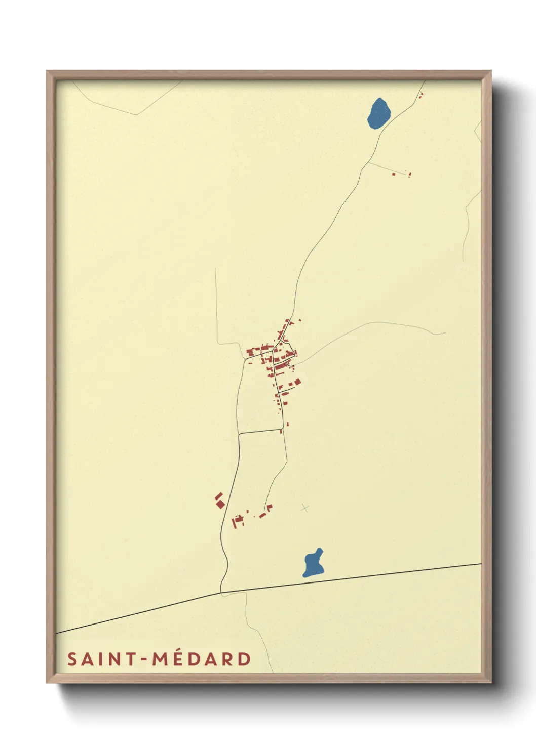 Un poster carteSaint-Médard