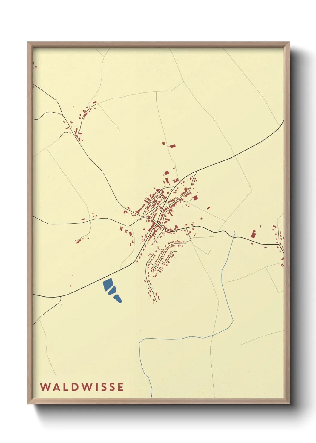 Un poster carteWaldwisse