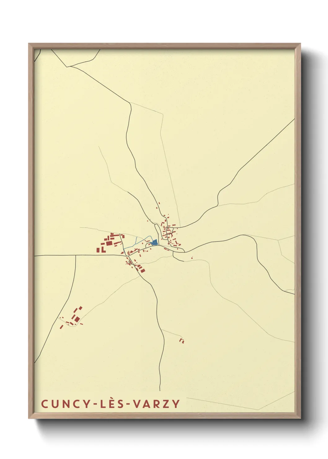 Un poster carteCuncy-lès-Varzy