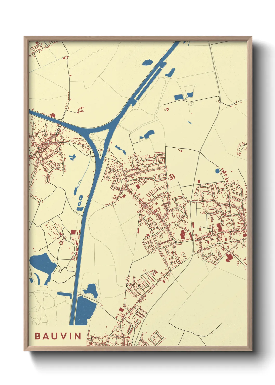 Un poster carteBauvin