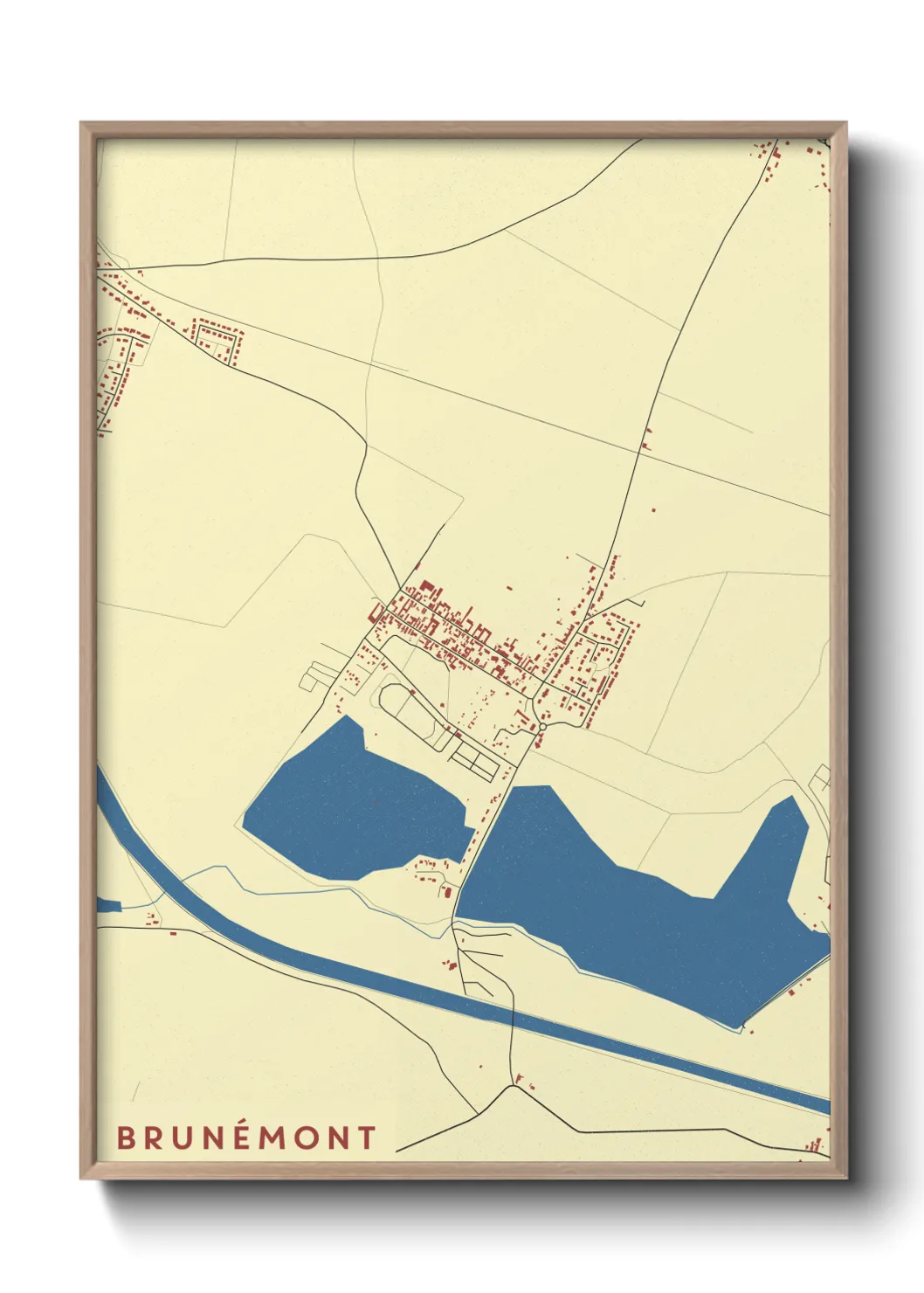 Un poster carteBrunémont