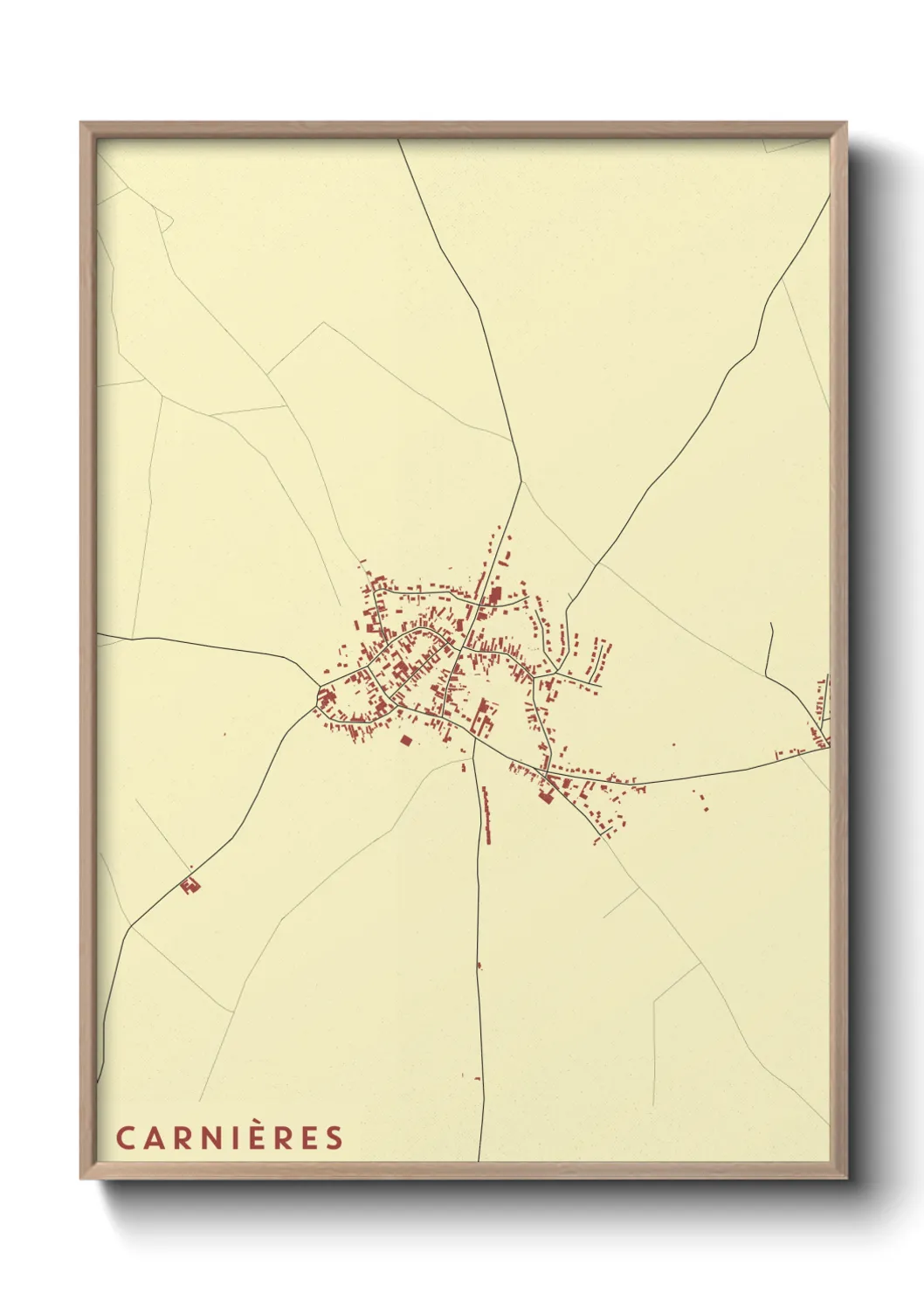 Un poster carteCarnières