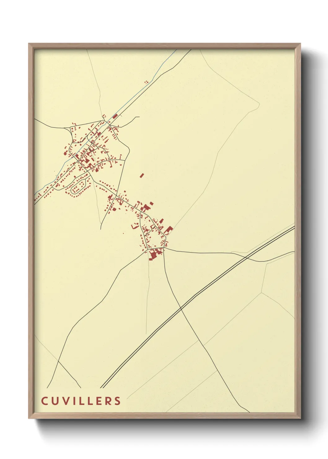 Un poster carteCuvillers