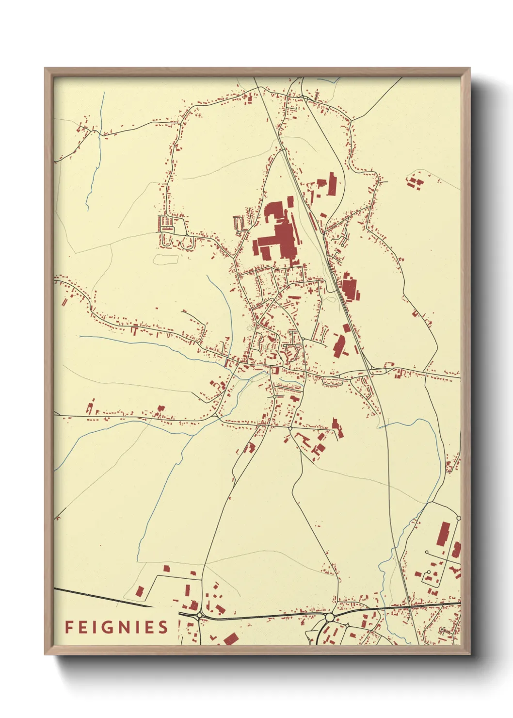 Un poster carteFeignies