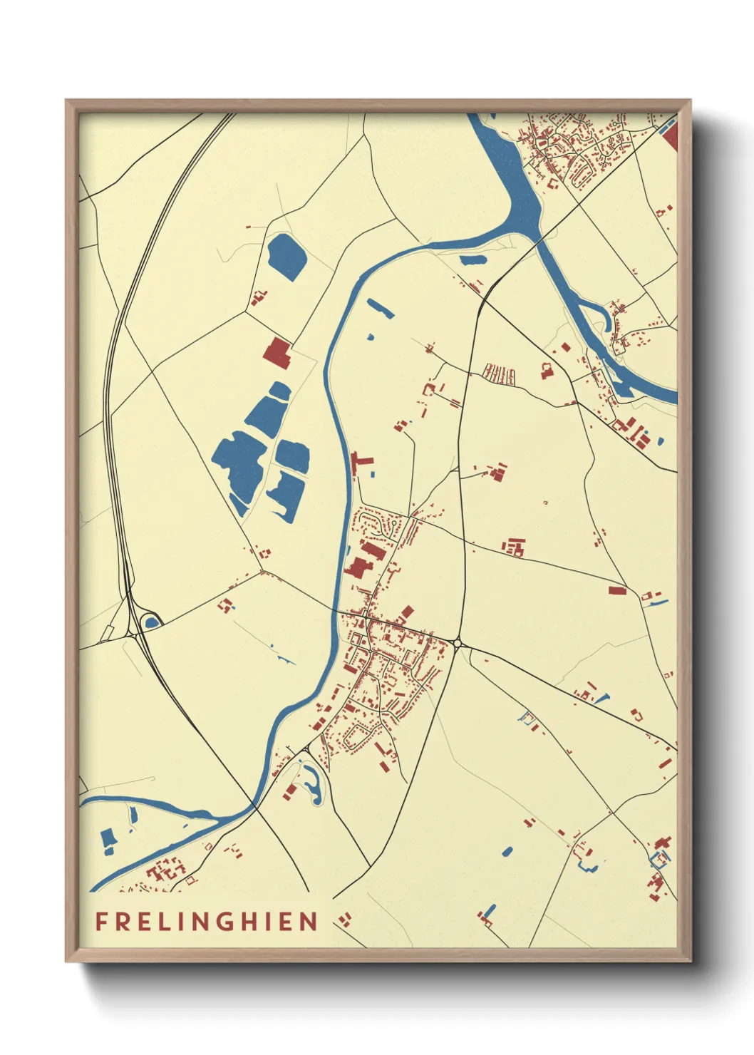 Un poster carteFrelinghien