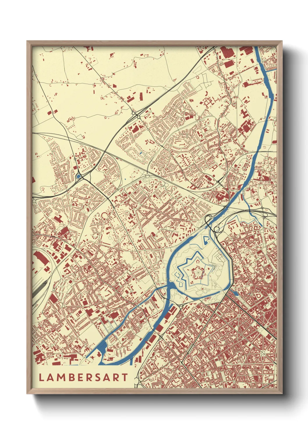 Un poster carteLambersart