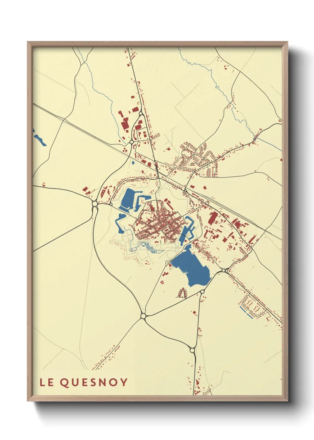 Un poster carteLe Quesnoy