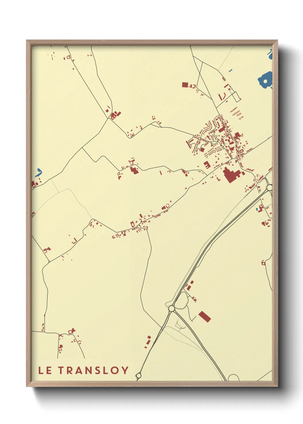 Un poster carteLe Transloy