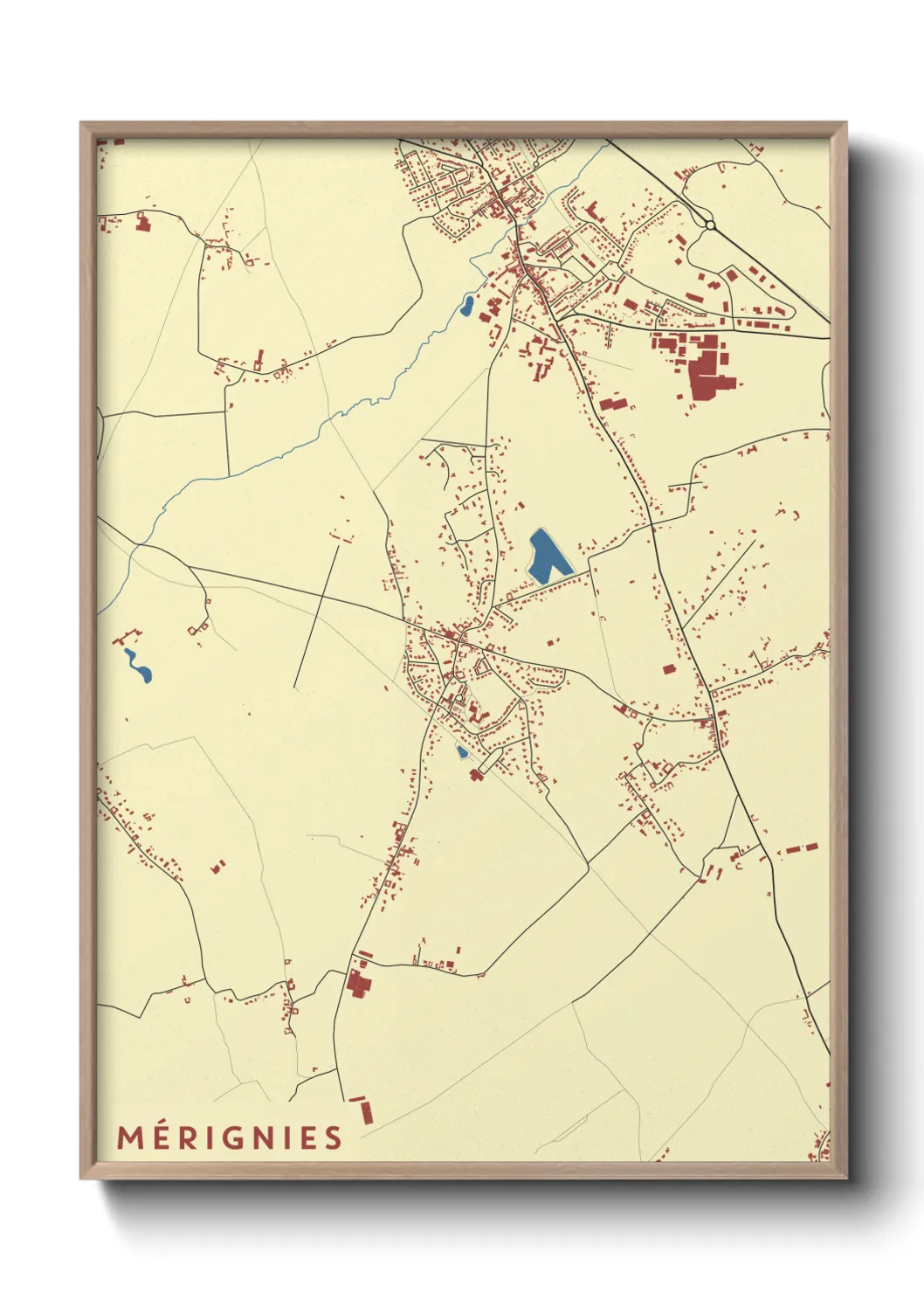 Un poster carteMérignies