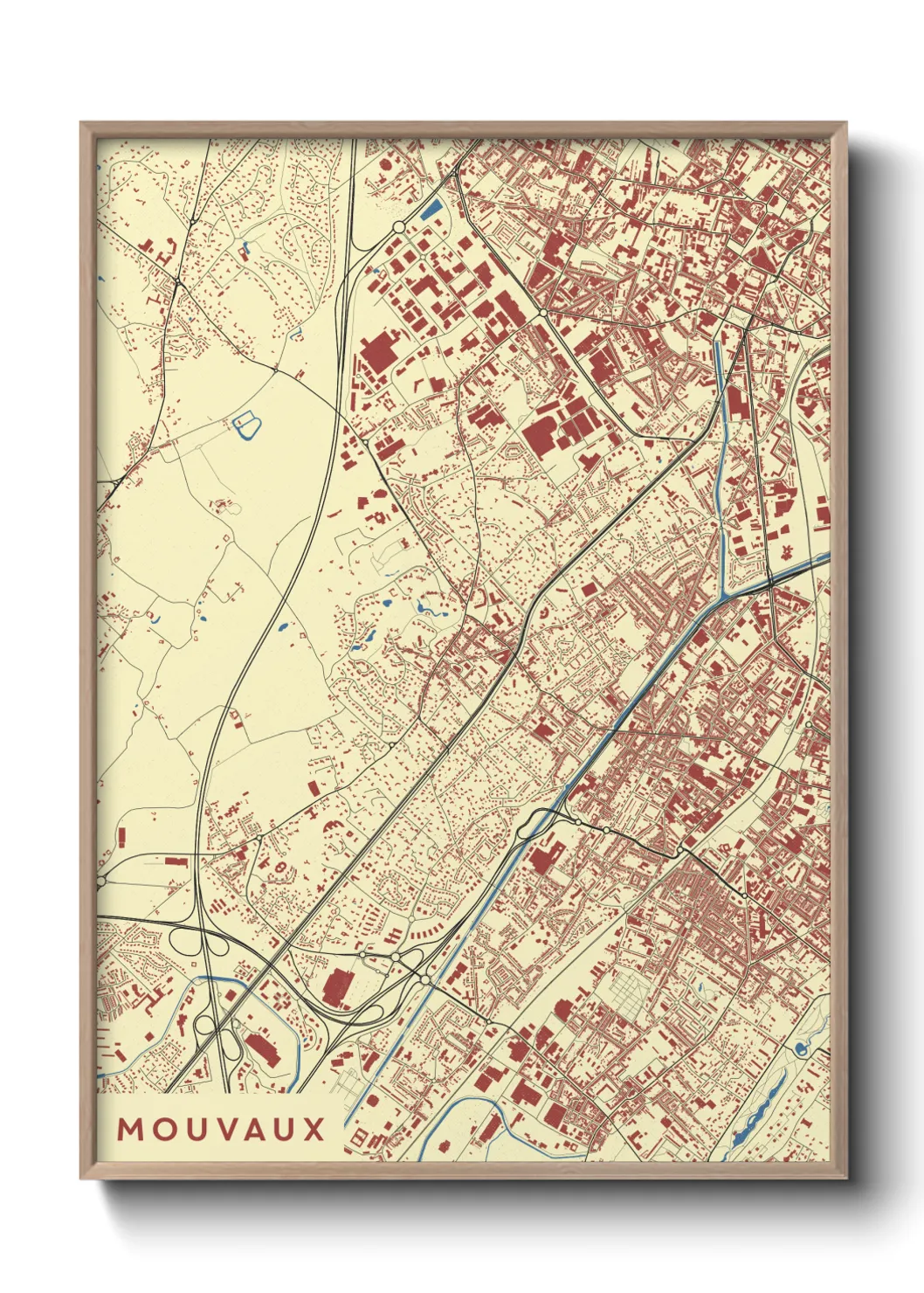Un poster carteMouvaux