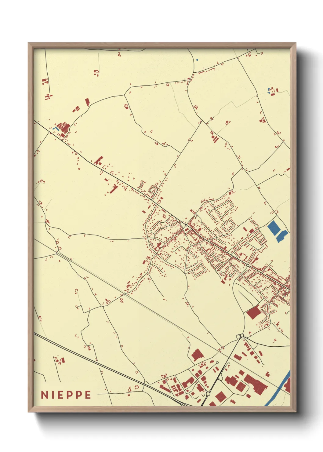 Un poster carteNieppe