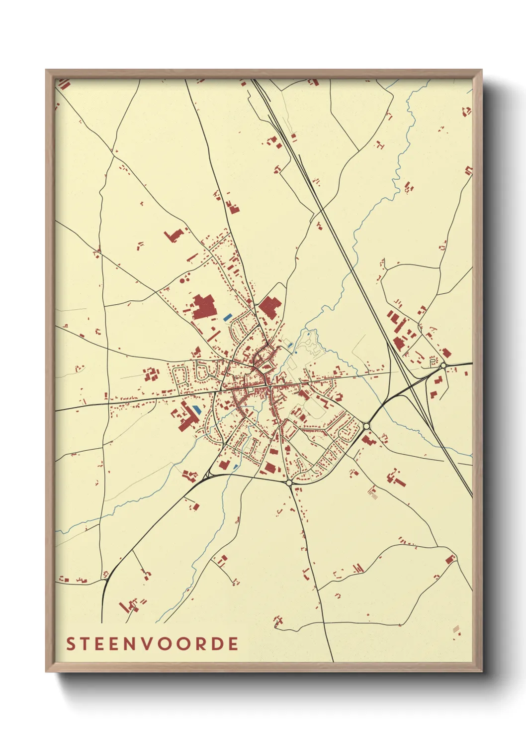 Un poster carteSteenvoorde