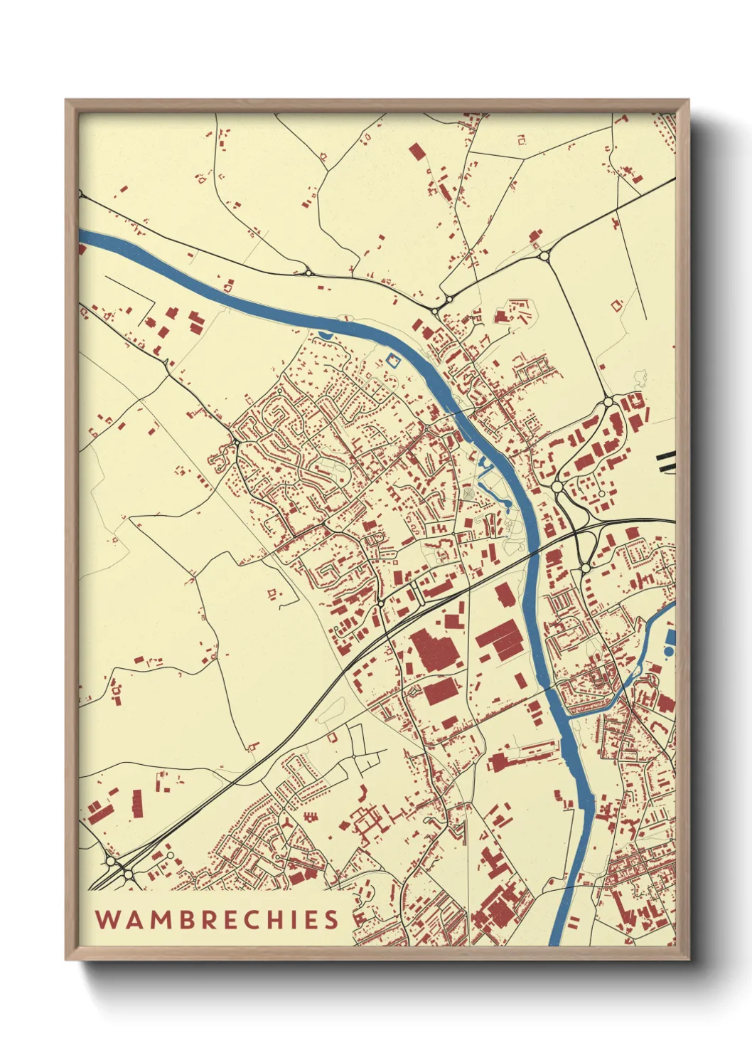 Un poster carteWambrechies