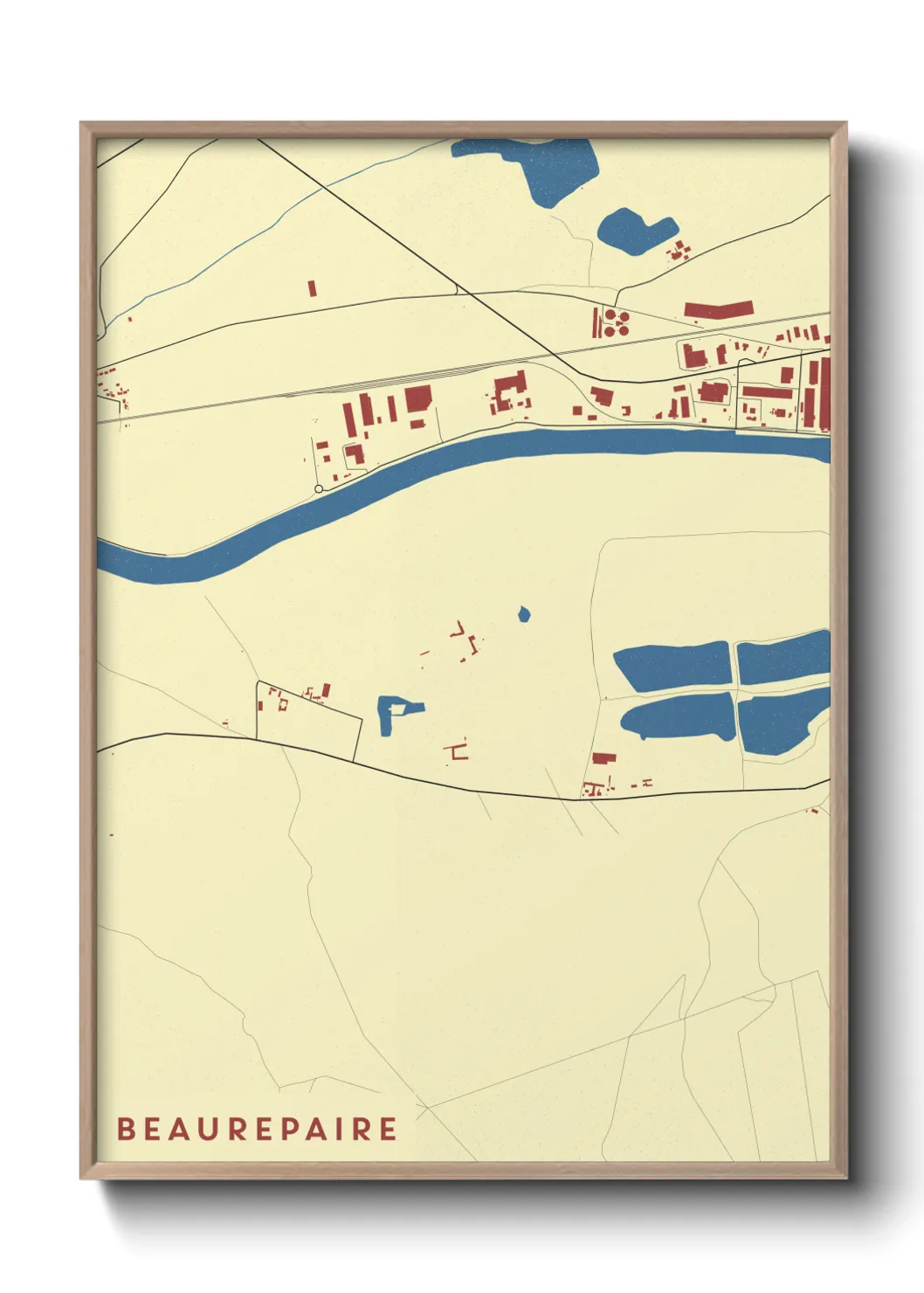 Un poster carteBeaurepaire