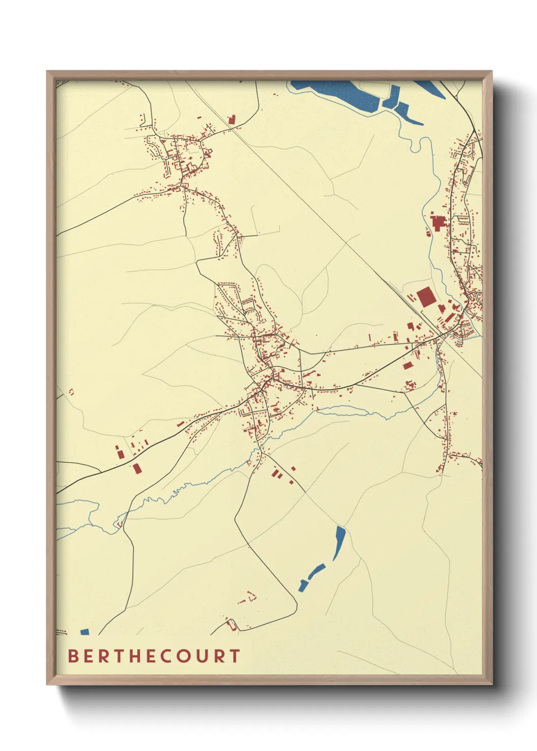 Un poster carteBerthecourt
