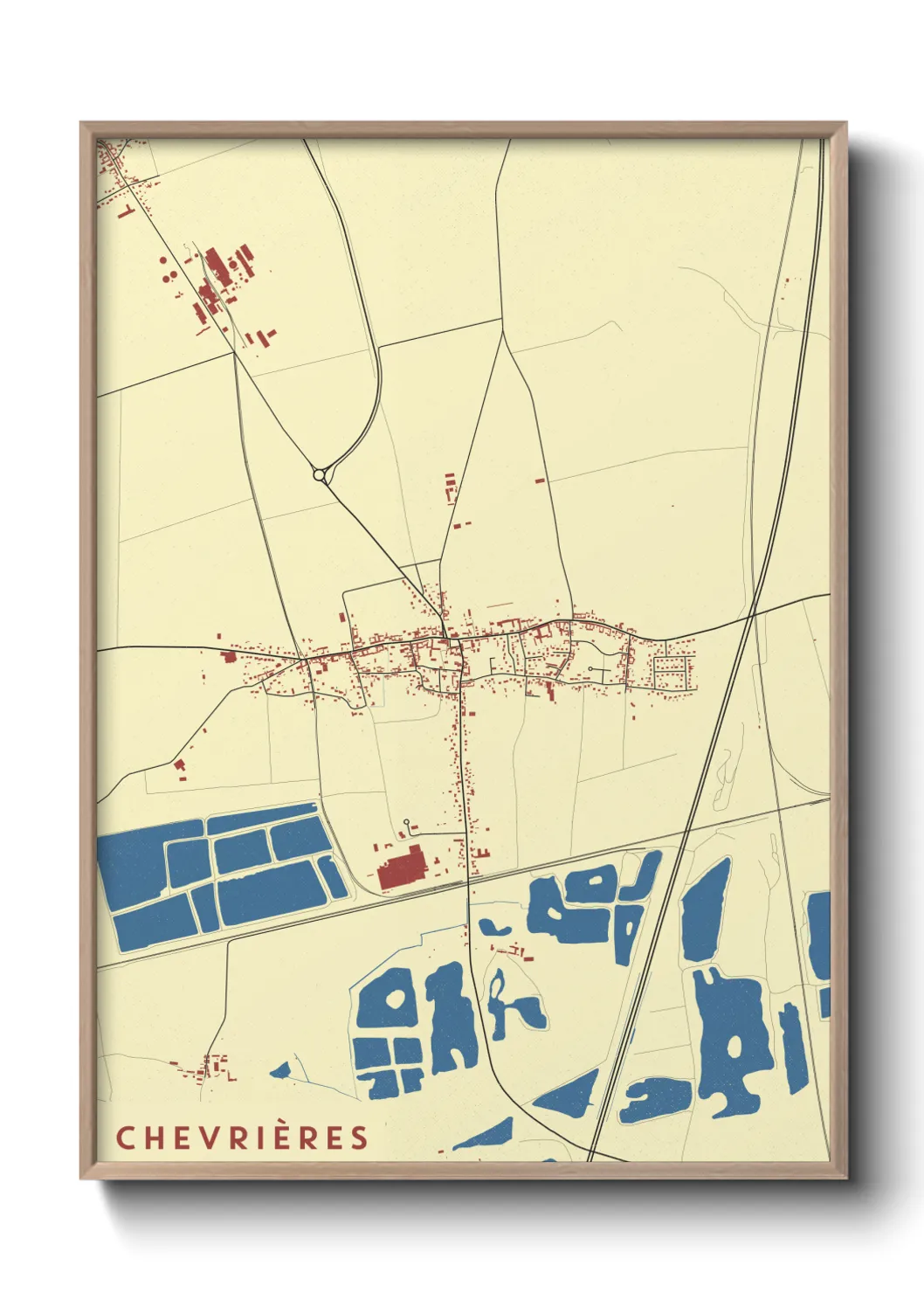 Un poster carteChevrières