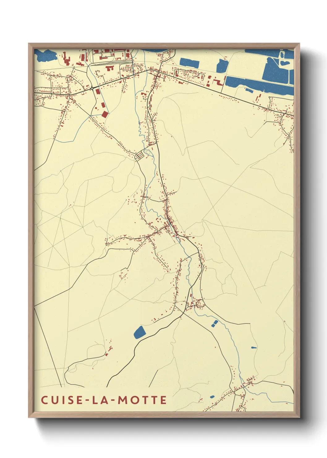 Un poster carteCuise-la-Motte