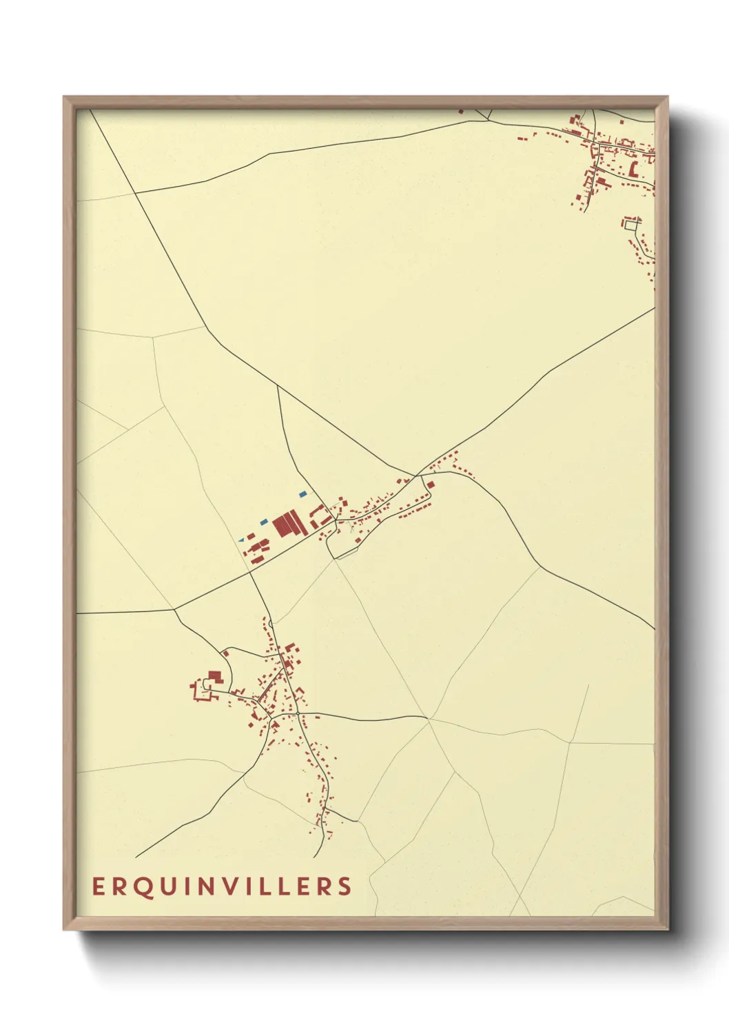 Un poster carteErquinvillers