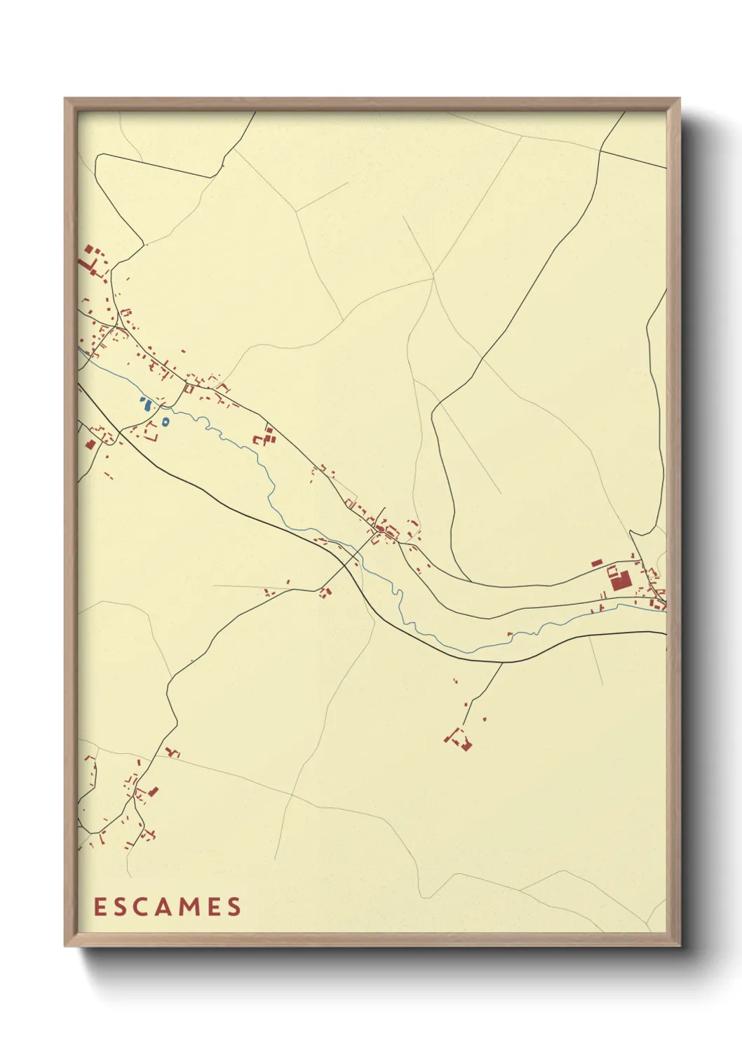 Un poster carteEscames