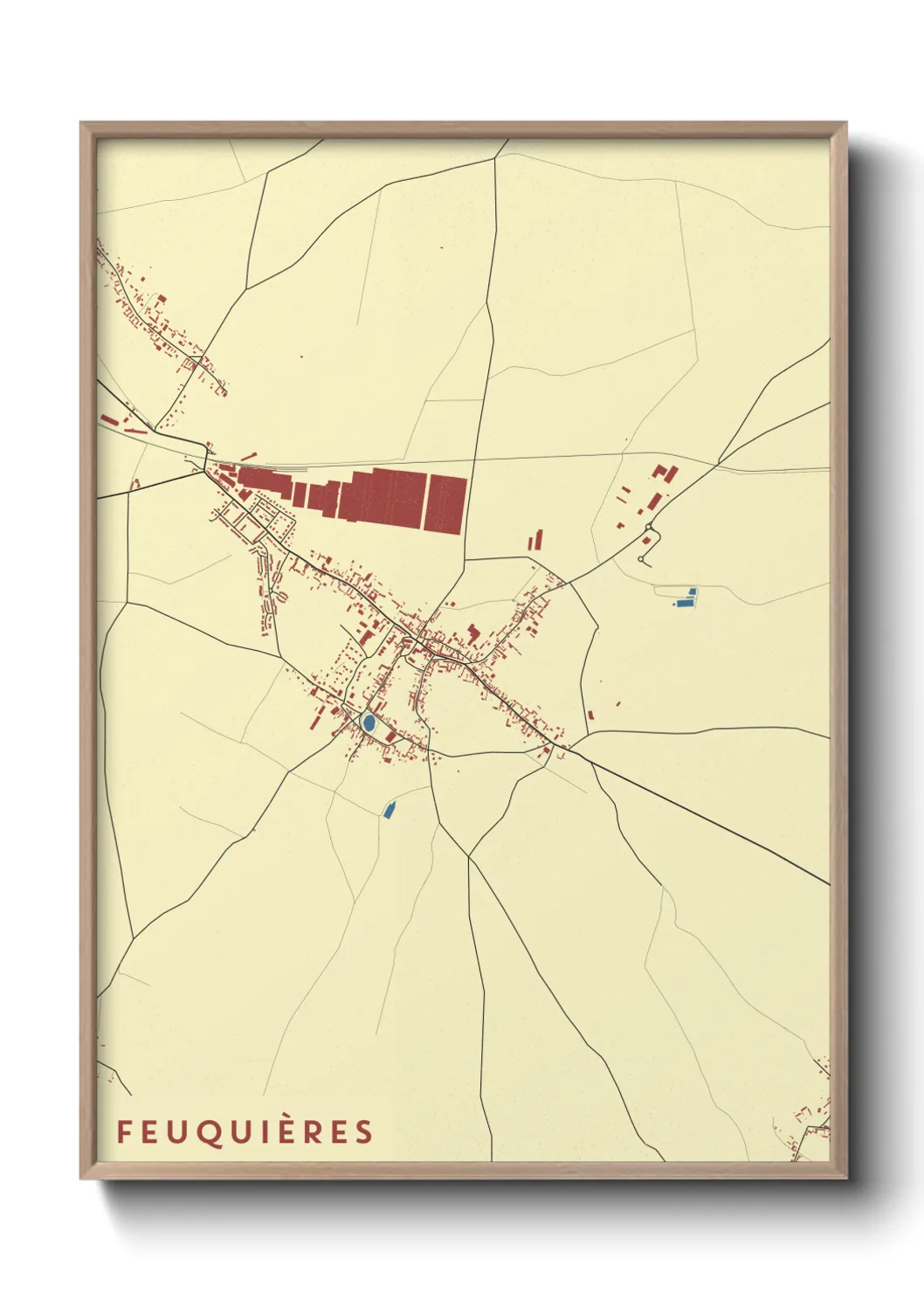 Un poster carteFeuquières