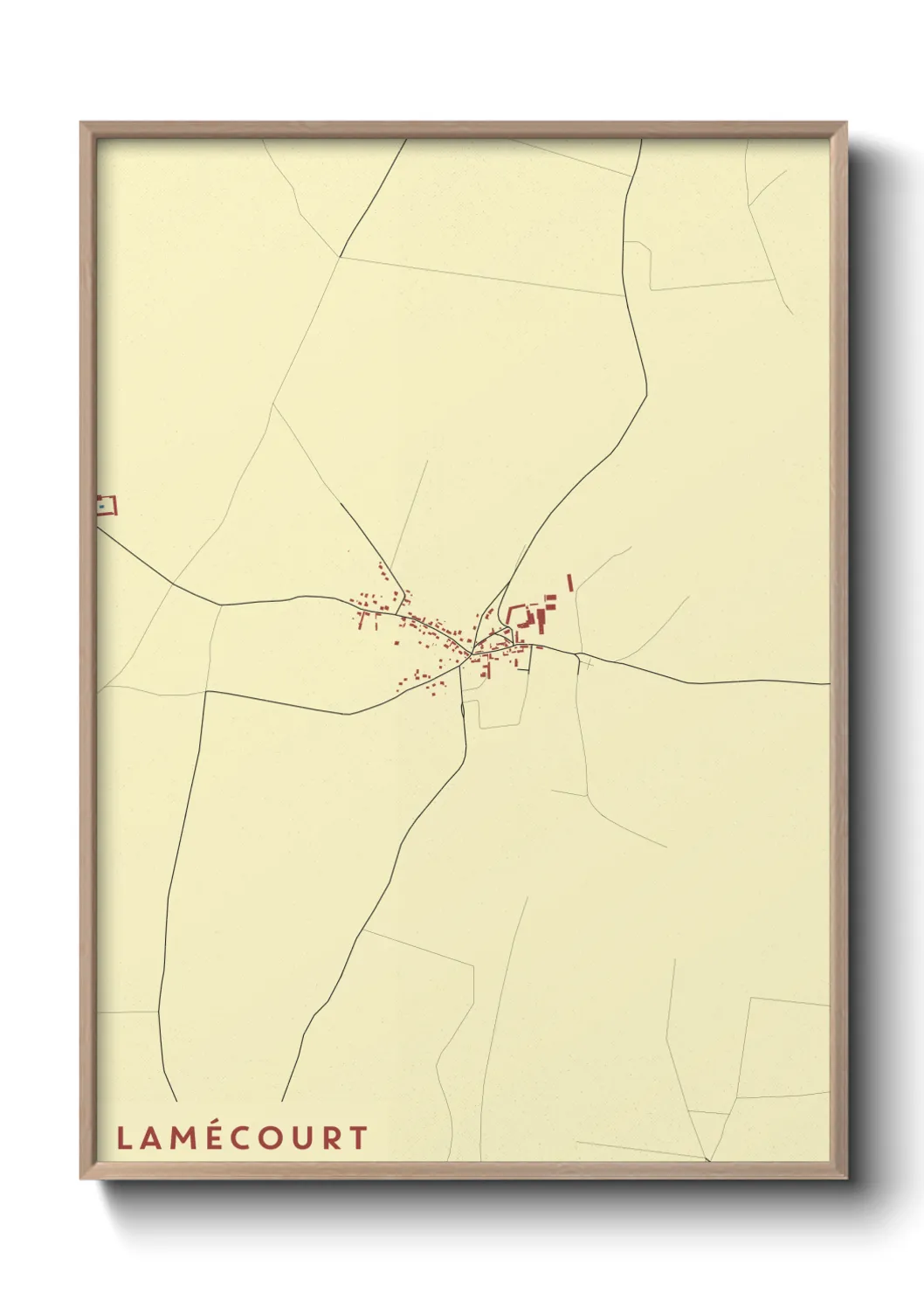 Un poster carteLamécourt