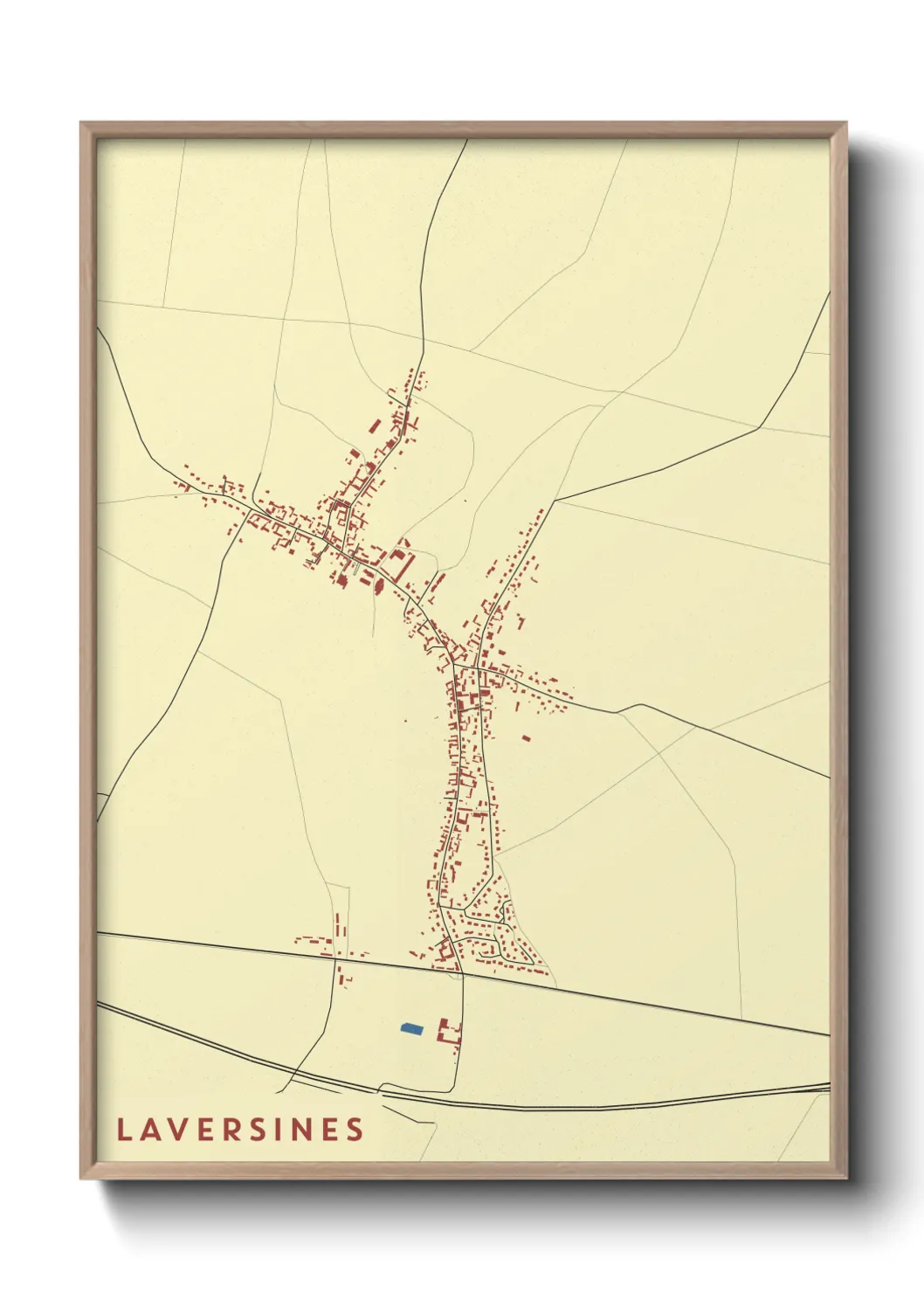 Un poster carteLaversines